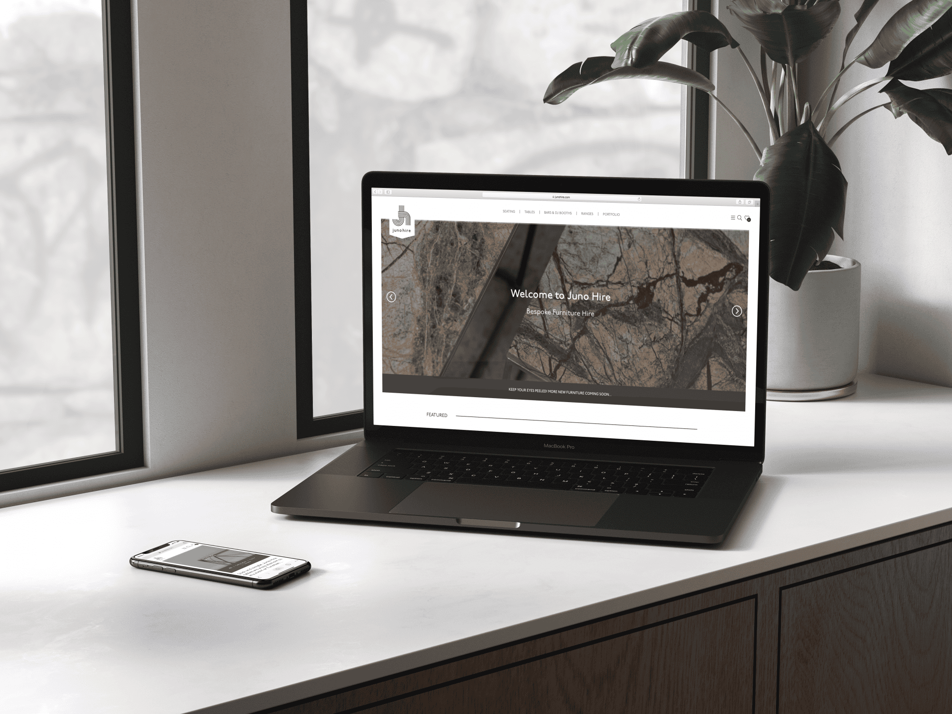 Juno Hire | Hush Digital | Web Design Darlington