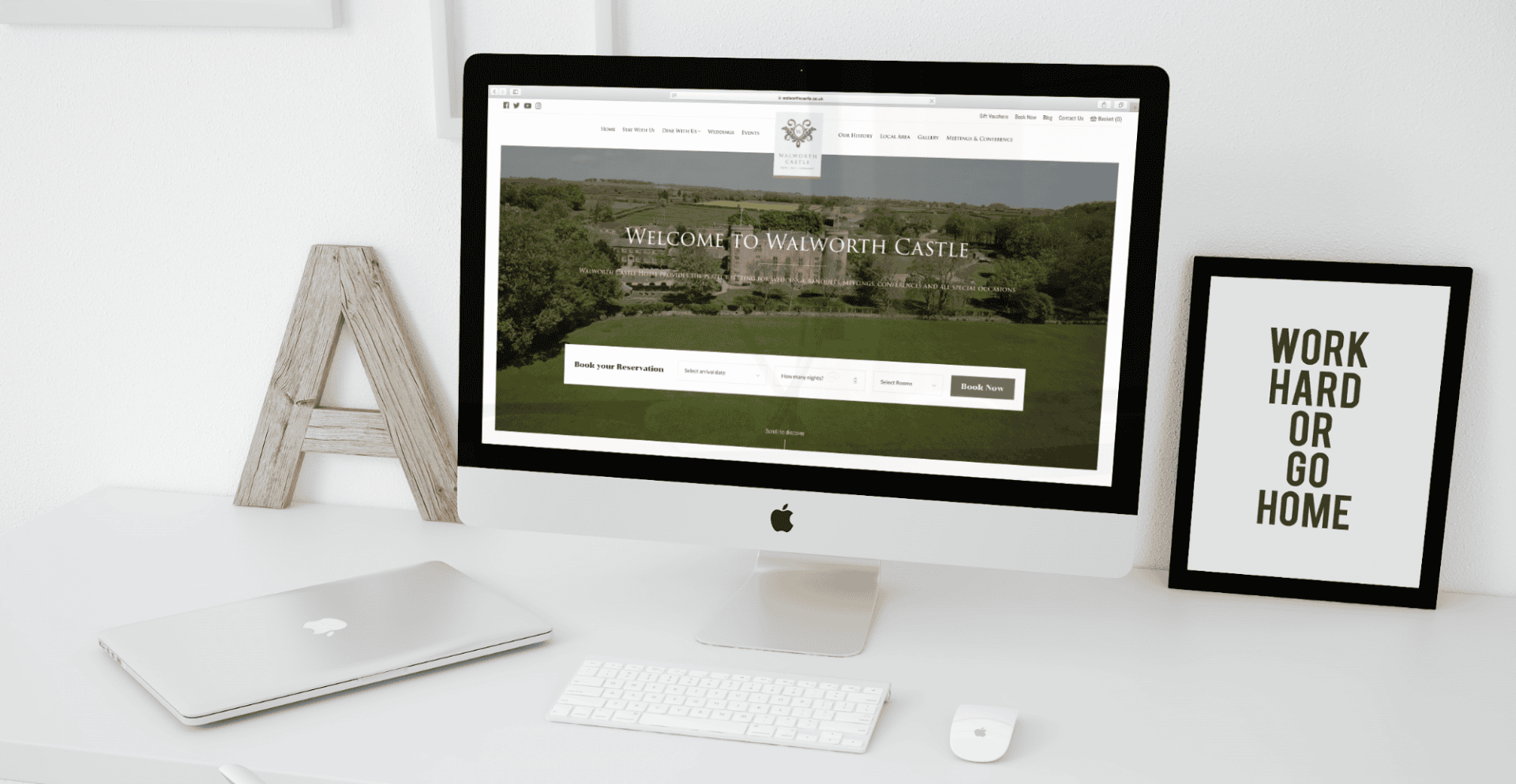 Walworth Castle | Booking System Software Development