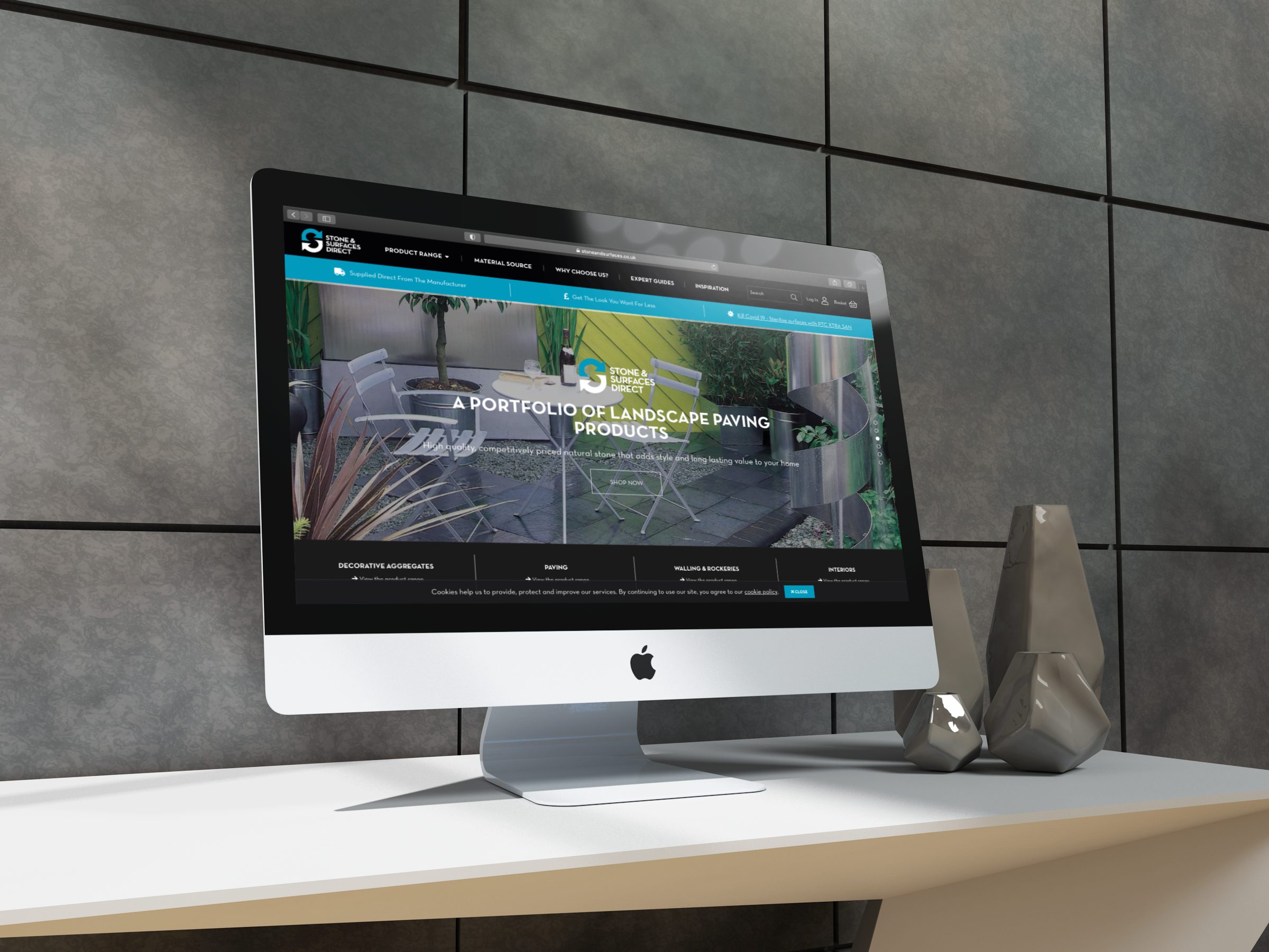 Stone & Surfaces Direct | Portfolio | Hush Digital