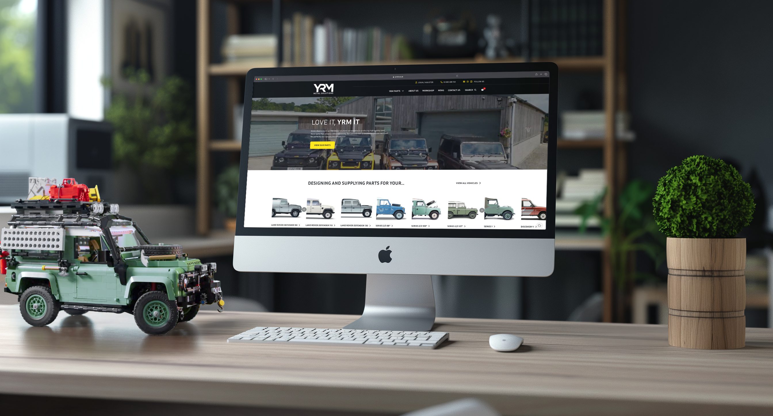 YRM Website Mock