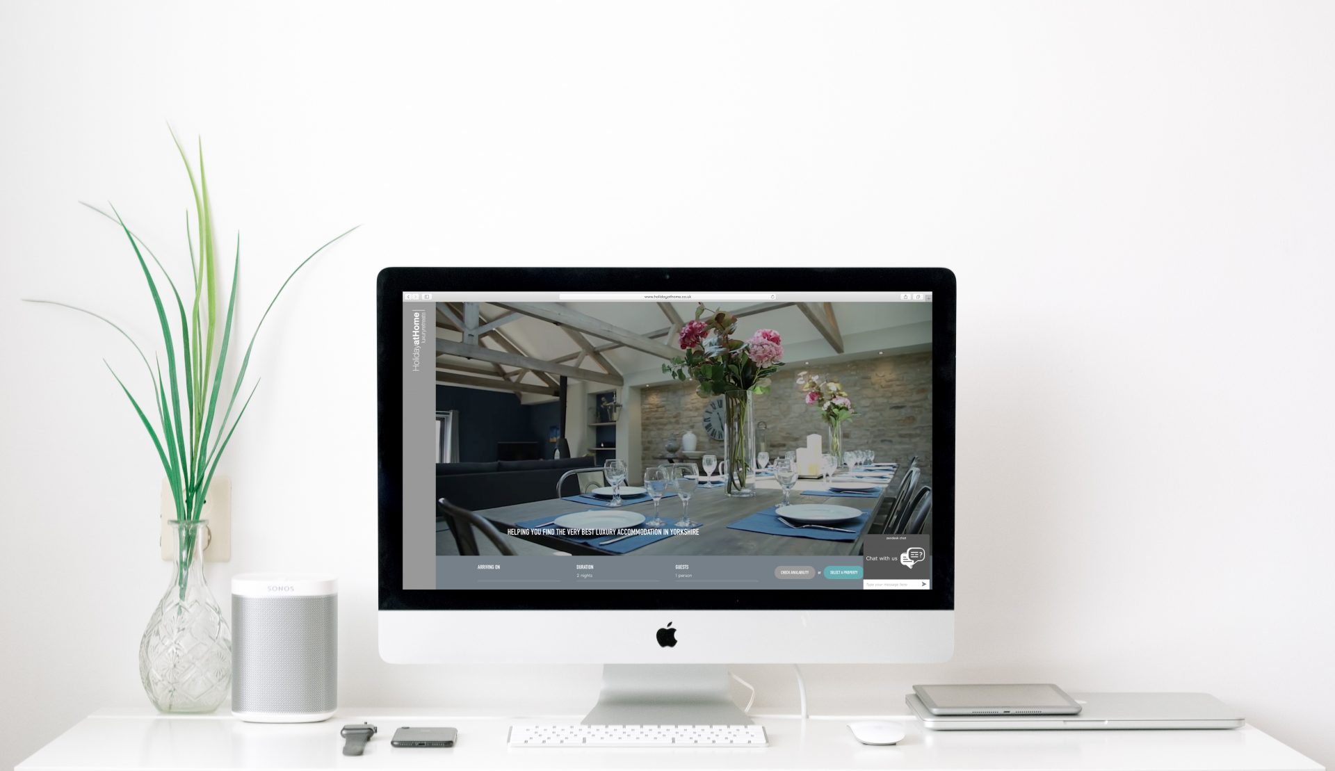 Holiday at Home | Website | WordPress North East