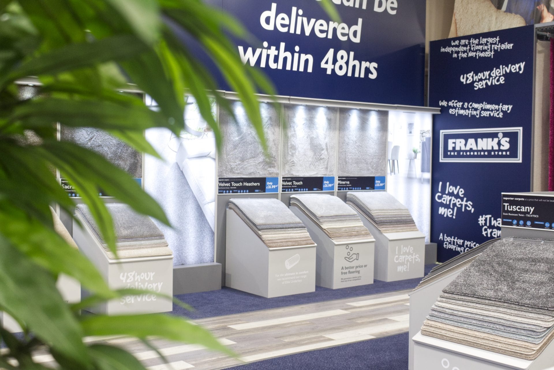 Frank's The Flooring Store | Portfolio | Hush Digital Digital Marketing Darlington